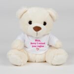 Ruined Your Vagina - Rude Swear Bear - Blue Bubble - Image 2 of 2