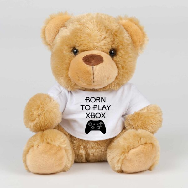 Born to Play Xbox - Novelty Swear Bear - Blue Bubble - Image 1 of 2