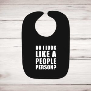 Do I Look Like A People Person - Novelty Bibs - Blue Bubble - Image 2 of 4