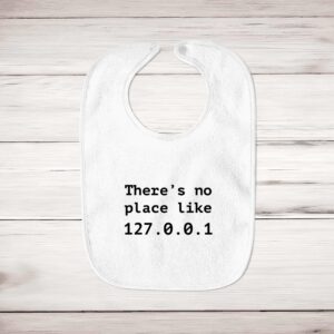 No Place Like - Geeky Bibs - Blue Bubble - Image 1 of 4
